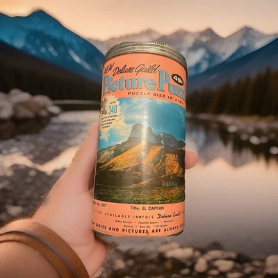 Rompecabezas de colección Whitman Deluxe Guild Title: El Capitán Serie Número 27 340 piezas Foto 1 de 4