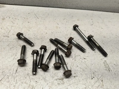 Honda XL125S XL 125 1979 OEM cubierta de embrague pernos lado derecho motor estuche juego de botellas Foto 1 de 3