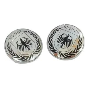 2pcs BMW E34 E36 E60 E38 Bimmer front back emblem - Bild 1 von 3