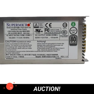 8x Supermicro PWS-920P-SQ 80Plus Platinum power supply 920 Watt - Zdjęcie 1 z 5