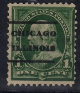 279 with Chicago, Illinois precancel - Picture 1 of 1