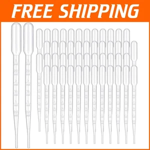 Essential 3000 Count Pipettes - Clear Graduated Dropper for Experiments & Crafts - Picture 1 of 9