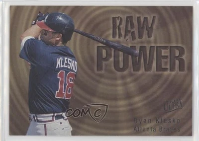 1996 Fleer Ultra Raw Power Ryan Klesko #597 - Image 1 of 2