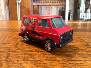 BUDDY L 1980’s The Amazing Spider Van Tin Plate Vehicle Made in Japan - Picture 1 of 24