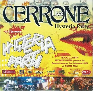 Cerrone Live - Hysteria Party - DVD - Foto 1 di 3