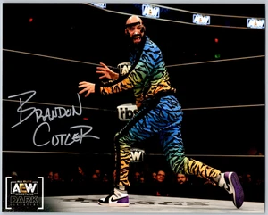 Brandon Cutler Signed Autograph 8x10 Photo AEW - Picture 1 of 1