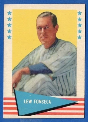 1961 Fleer Baseball Greats Lew Fonseca #27***Free Shipping*** - Image 1 of 2