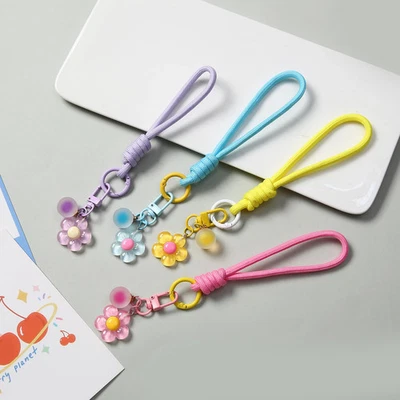 1/2/5/ 10 / 20 Stück Farbige Kirschblüte Blume Schlüsselanhänger - Bild 1 von 4