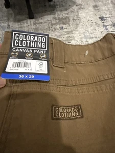 Abbigliamento Colorado Pantalone da Lavoro Uomo Tela Resistente Elasticizzato Relaxed Fit Tg36/29 - Foto 1 di 12