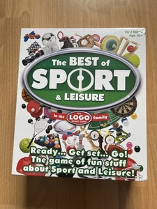 LOGO Sport Family Quiz - The Best of Sport & Leisure Board Game Drumond Park NIP - Picture 1 of 3