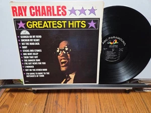 BLUES/ R & B/ SOUL RAY CHARLES GREATEST HITS VERY GOOD PLUS LP 1962 MONO ABC'PAR - Picture 1 of 2