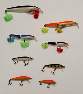 Rapala Angelköder Vintage Stewarts Box Raubfisch Hecht Köder Gelenk Restposten - Bild 1 von 22