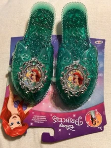 Disney Jakks Pacific Mermaid Ariel ✨ Disfraz Niñas Zapatos Princesa Disney - Imagen 1 de 1