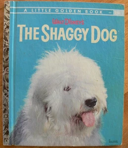 Vintage Little Golden Book ~ WALT DISNEY'S THE SHAGGY DOG ~ "A" 1st - Bild 1 von 15