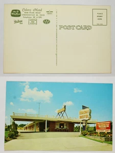 50er Jahre Colony Motel Postkarte, Strongsville, Ohio, USA - Bild 1 von 1
