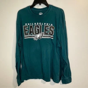 47 Philadelphia Eagles Teal Long Sleeve Shirt - Picture 1 of 4