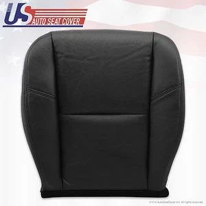2007 - 2011 Cadillac Escalade Driver Bottom Leather A/C Cooled Seat Cover Black - Picture 1 of 12