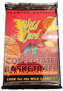 1991 Premier Edition Wild Card Collegiate Basketball Packs - Picture 1 of 2