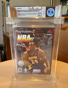 Kobe Bryant NBA 07 Playstation 2 (PS2) WATA 9.6 A+ Sealed Mint LA Lakers 2006 
