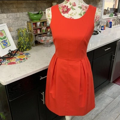 J. Vestido recto Crew Factory mezcla de lana franela sin mangas talla 0 estilo 02667 Foto 1 de 4