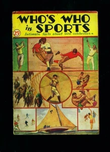 1931 "Who's Who in Sports" 66-page softcover book - Picture 1 of 1