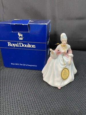Royal Doulton "DIANA" Miniature Porcelain Ladies  ~ HN3310 ~ 4 1/2" Tall - Image 1 of 4