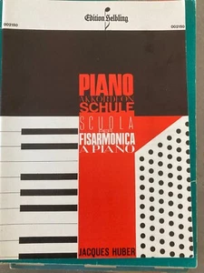 Piano Scuola per Fisarmonica Helbling J. Huber 38 Seiten Schule Akkordeon Noten - Foto 1 di 1