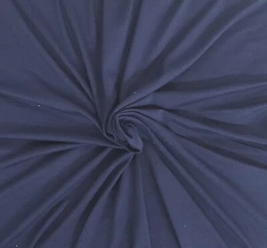 Rayon Spandex Fabric Jersey Knit by the Yard 4 Way Stretch Peacoat #A 9/20 - Picture 1 of 6