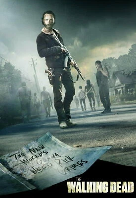 The Walking Dead Poster Season 5 TV Rick Grimes - Poster 20x30 Awesome! - Image 1 of 2