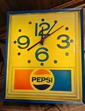 Vintage 1981 Pepsi Clock