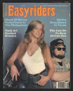 EASYRIDERS MAGAZINE - #75, September 1979, SPINE WEAR, STAIN, NO DAVE MANN ART - Picture 1 of 2
