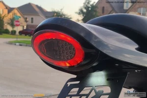SEQUENTIAL INTEGRATED LED Tail Light SMOKE LENS for Kawasaki Z900RS 2018-2025 - Picture 1 of 12