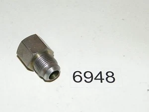 Gas line Stainless Steel Fitting For 1/2" OD Flare x 1/2" Female NPT - Picture 1 of 3