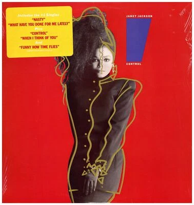 Janet Jackson - Control '86 LP US ORG!EX+/EX+ W/S - Image 1 of 4