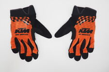 NEW! Qloom KTM Bike Industries Cycling Gloves Small Black/ Orange Full Length