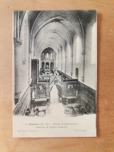 CPA 49 BEGROLLES - Abbaye de Bellefontaine - Intérieur de l'Eglise - Imagen 1 de 2