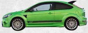 Ford Focus Side Stripes Graphics Decals Both Sides Rocker Panel - Picture 1 of 4