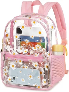 CAMTOP Stadium Events Approved Clear Mini Backpack 12x6x12 - Picture 1 of 9