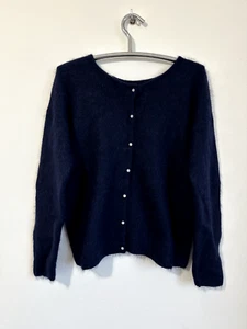 Cárdigan para mujer Sezane azul Gaspard mohair talla XL - Imagen 1 de 6