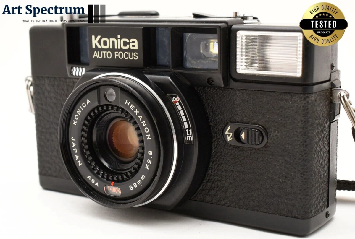 Konica AUTO FOCUS RECORDER 35mmカメラ Konica Recorder Red Half