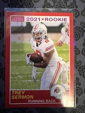 2021 Panini Chronicles Draft Picks - Score Retro Pink #55 Trey Sermon (RC)