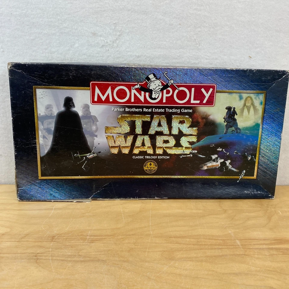 Monopoly Star Wars Edición Trilogía Clásica Fichas de Repuesto Tarjetas de Dinero Dinero Foto 1 de 1