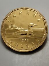 CANADA 1989 ""PROOF"" 1 ONE DOLLAR -LOONIE - FROM RCM SET