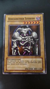 yu-gi-oh! Sammelkarte Deutsch Herbeigerufener Totenkopf SDY-G004 - Bild 1 von 2