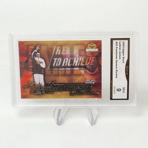 Lebron James Rookie 2003 Upper Deck 03-04 RC SP Los Angeles Lakers #55 GMA 9 MT - Picture 1 of 6