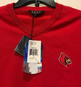 New Louisville Cardinals Men's Size Medium V-neck Golf Sleeveless Sweater Vest - Picture 1 of 18