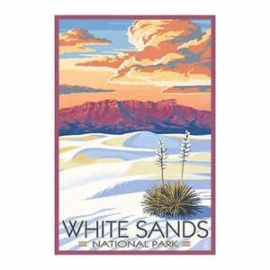 White Sands National Park Sticker North New Mexico National Park Decal - Picture 1 of 2