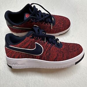 Size 7.5 Mens Patriots Nike Air Force 1 Ultra Flyknit Low RKK 2018 Red Limited E