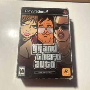 Sony PlayStation 2 PS2 Grand Theft Auto: The Trilogy III, Vice City, San Andreas - Imagen 1 de 14