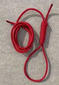 Halloween Horror Hangman's Soose Prop Hecho de 1/4" Nylon Paramax Paracord Rojo - Imagen 1 de 2